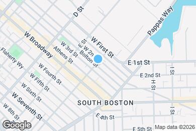 Map image of the property - 187 F St