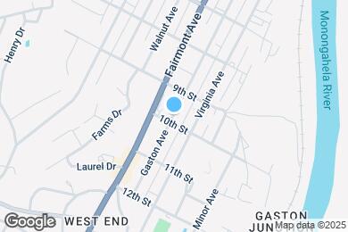 Map image of the property - 920 Gaston Ave