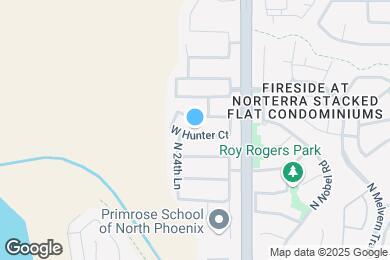 Map image of the property - 2350 W Hunter Ct