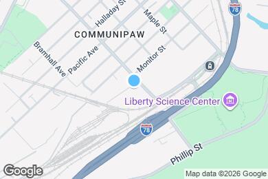 Map image of the property - 262 Suydam Ave
