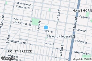 Map image of the property - 1701 Annin St