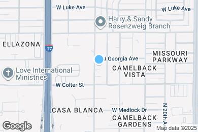 Map image of the property - 5233 N 23rd Ave