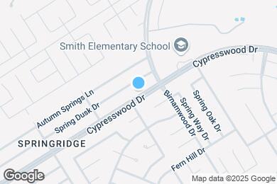 Map image of the property - 26126 Cypresswood Dr