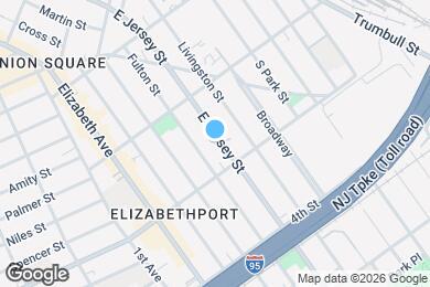 Map image of the property - 520 E Jersey St