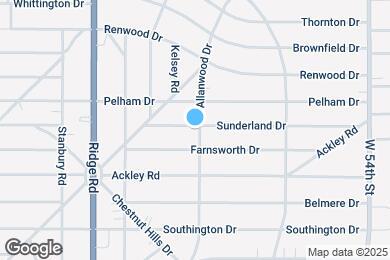 Map image of the property - 6603 Sunderland Dr