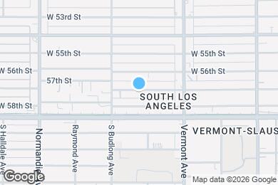 Map image of the property - 1114 W 57th St