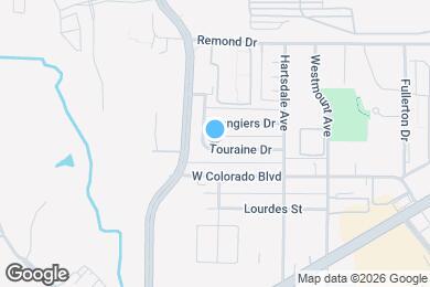 Map image of the property - 3031 Touraine Dr