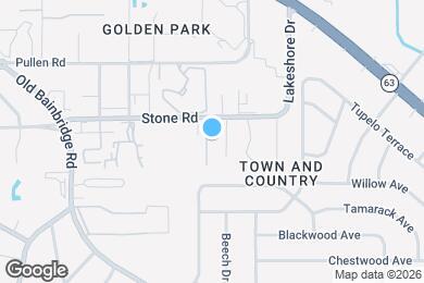 Map image of the property - 1325 Stone Rd