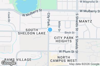Map image of the property - 1331 Birch St