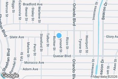 Map image of the property - 1195 Desmond St