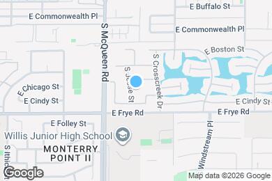 Map image of the property - 263 S Jesse St