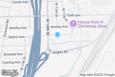 Map image of the property - 1301 Buhrer Ave