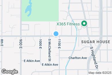 Map image of the property - 1078 E 2700 S
