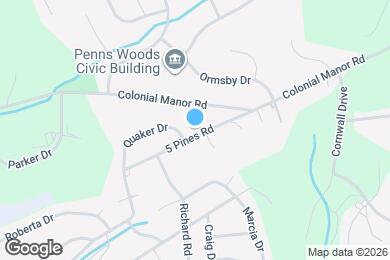 Map image of the property - 764 5 Pines Rd