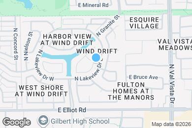 Map image of the property - 1297 E Tradewind Dr