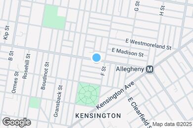 Map image of the property - 646 E Allegheny Ave