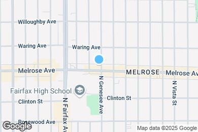 Map image of the property - 707 N Genesee Ave
