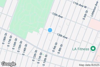 Map image of the property - 402 13th Ave