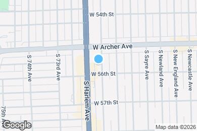 Map image of the property - 5538 S Neva Ave