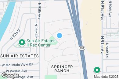Map image of the property - 9327 W Gold Dust Ave