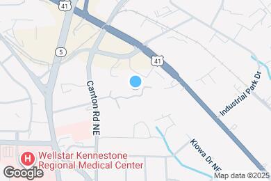 Map image of the property - Princeton Place Apartments