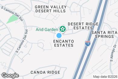 Map image of the property - 3050 S Placita de la Picaza