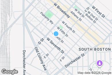Map image of the property - 161 W Sixth St