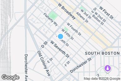 Map image of the property - 161 West 6th St. Unit C