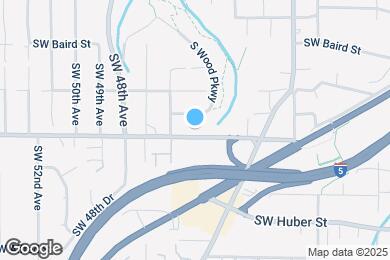Map image of the property - 4509 SW Taylors Ferry Rd