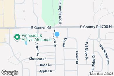 Map image of the property - 1433 Audubon Dr