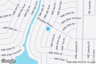 Map image of the property - 2716 NW 3rd Ave