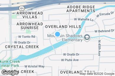 Map image of the property - 19809 N 47th Ln