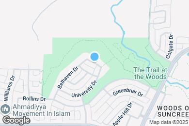 Map image of the property - 1220 Arizona Dr