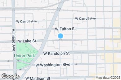 Map image of the property - 1349 W Lake St