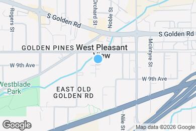 Map image of the property - 920 Orchard St