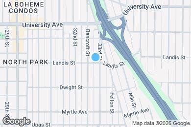 Map image of the property - 3261 Landis St