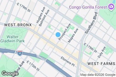 Map image of the property - 1987 Prospect Ave