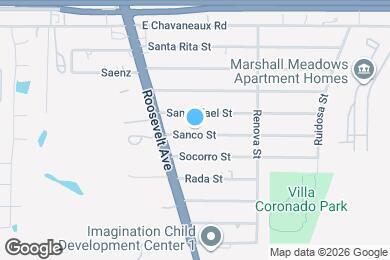 Map image of the property - 1411 Sanco St