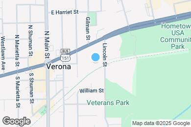 Map image of the property - Lincoln Street Apartments