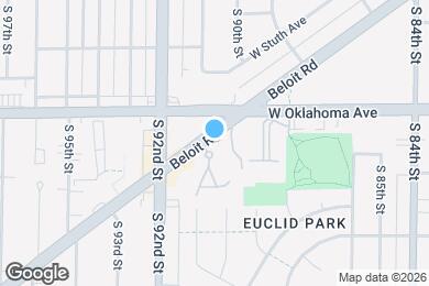 Map image of the property - 9025 W Beloit Rd