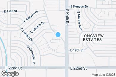Map image of the property - 816 S Langley Ave