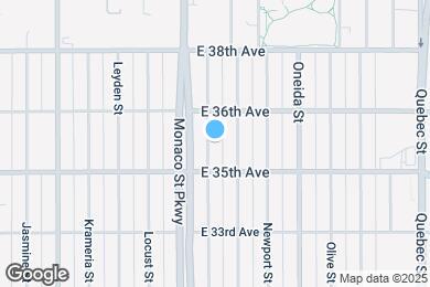 Map image of the property - 3550 Magnolia St