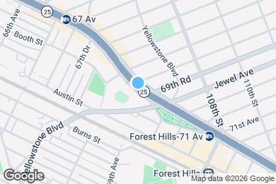 Map image of the property - 104-40 Queens Blvd
