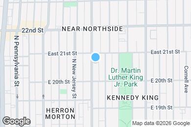 Map image of the property - 2045 Central Ave