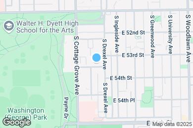 Map image of the property - 840 E 53rd St