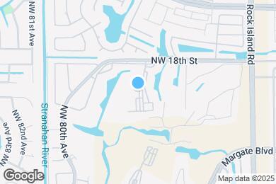 Map image of the property - 7680 NW 18th St