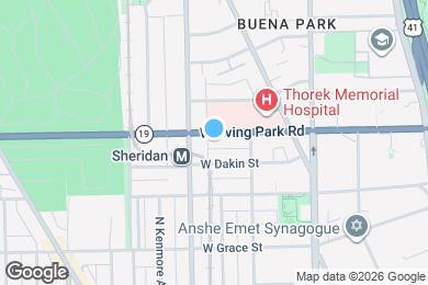 Map image of the property - 933 W Irving Park Rd