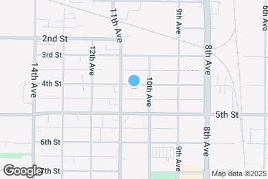 Map image of the property - 1016 4th St
