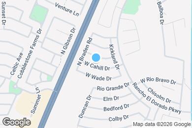 Map image of the property - 43854 W Cahill Dr