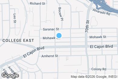 Map image of the property - 6823 Mohawk St